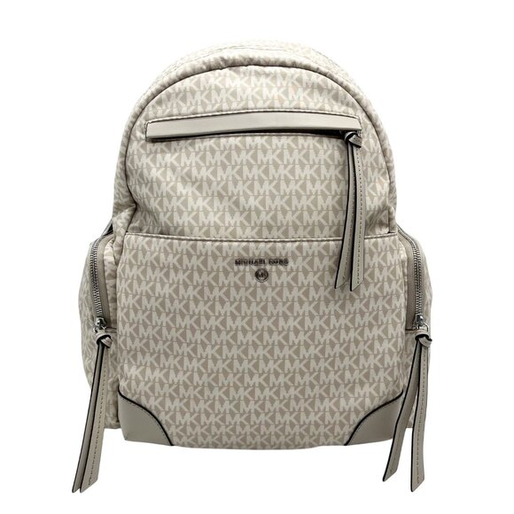 Michael Kors Light Sand Nylon Prescott Backpack - Picture 1 of 11